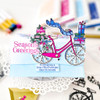 Pinkfresh Studio Die Set-Holiday Bicycle - 5A002CMD-1GG4K
