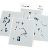 Pinkfresh Studio Stencils 4.25"X5.5" 4/Pkg-Holiday Bicycle - 5A002CMF-1GG4Y - 736952886323