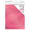 3 Pack - Craft Perfect Satin Mirror Cardstock 8.5"X11" 5/Pkg-Satin -Pink Chiffon - MIRRORS-9483E - 818569024838