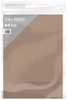 3 Pack - Craft Perfect Foiled Kraft Card A4 5/Pkg-Golden Zig Zag - FOILKRA4-9340E