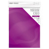 3 Pack - Craft Perfect Satin Mirror Cardstock 8.5"X11" 5/Pkg-Satin -Purple Mist - MIRRORS-9485E - 818569024852