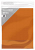 3 Pack - Craft Perfect Weave Textured Classic Card 8.5"X11" 10/Pkg-Pumpkin Orange - CARD 8-9672