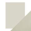 3 Pack - Craft Perfect Weave Textured Classic Card 8.5"X11" 10/Pkg-Oyster Grey - CARD 8-9612