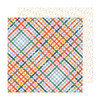 25 Pack Sunny Bloom Double-Sided Cardstock 12"X12"-Plaid SNBL12-30109 - 765468073644