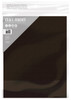 3 Pack - Craft Perfect Weave Textured Classic Card 8.5"X11" 10/Pkg-Espresso Brown - CARD 8-9624