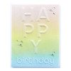 2 Pack Spellbinders 3D Embossing Folder -Beveled Happy Birthday A2 Cardfront 5A002FD8-1GGSS