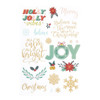 3 Pack - Spellbinders Clear Sticker Pack From Rosie's Studio-Oh Joyful Day - 5A002FCK-1GGT3