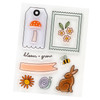 3 Pack - Pebbles Sunny Bloom Clear Stamps-11/Pkg - 34030129