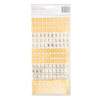 3 Pack - Crate Paper Moonlight Magic Thickers Stickers 300/Pkg-Inspired - Alpha - Gold Foil - CPMM2036