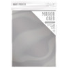 3 Pack - Craft Perfect Satin Mirror Cardstock 8.5"X11" 5/Pkg-Satin -Frosted Silver - MIRRORS-9482E - 818569024821