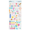3 Pack - Pebbles All The Cake Cardstock Stickers 6"X12" 78/Pkg-W/Foil Accents - PB022066 - 765468060583 3 Pack - Pebbles All The Cake Cardstock Stickers 6"X12" 78/Pkg-W/Foil Accents - PB022066 - 765468060583