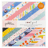 Pebbles Double-Sided Paper Pad 12"X12" 24/Pkg-Cool Girl, Gold Foil - 34027661 - 765468073477