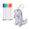 Colorbok Make It Colorful! Color Your Own Bag Charm-Dinosaur - 34027524