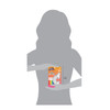 Colorbok Make It Colorful! Color Your Own Bag Charm-Rainbow - 34027525