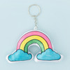 Colorbok Make It Colorful! Color Your Own Bag Charm-Rainbow - 34027525
