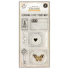 Bo Bunny Charmed Chronicles Acrylic Stamp Set-10/Pkg - A500263V-G18WW - 765468077246