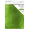 Craft Perfect Mirror Cardstock 8.5"X11" 5/Pkg-High Gloss Emerald Green - MIRRORG-9454E - 818569024548
