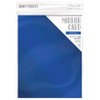 Craft Perfect Satin Mirror Cardstock 8.5"X11" 5/Pkg-Satin -Cobalt Velour MIRRORS-9484E - 818569024845