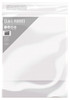 Craft Perfect Pearlescent Cardstock 8.5"X11" 5/Pkg-Pearl White - PEARL-9527