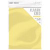 Craft Perfect Weave Textured Classic Card 8.5"X11" 10/Pkg-Buttermilk Yellow - CARD 8-9629 - 818569026290