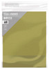Craft Perfect Weave Textured Classic Card 8.5"X11" 10/Pkg-Olive Green - CARD 8-9636