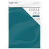 Craft Perfect Weave Textured Classic Card 8.5"X11" 10/Pkg-Teal Blue - CARD 8-9639 - 818569026399