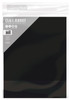 Craft Perfect Weave Textured Classic Card 8.5"X11" 10/Pkg-Jet Black - CARD 8-9611