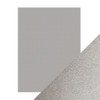 Craft Perfect Pearlescent Cardstock 8.5"X11" 5/Pkg-Luna Silver - PEARL-9529