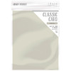 Craft Perfect Weave Textured Classic Card 8.5"X11" 10/Pkg-Oyster Grey - CARD 8-9612 - 818569026122