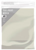 Craft Perfect Weave Textured Classic Card 8.5"X11" 10/Pkg-Oyster Grey - CARD 8-9612