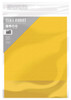 Craft Perfect Weave Textured Classic Card 8.5"X11" 10/Pkg-Marigold Yellow - CARD 8-9628