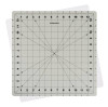 Fiskars Self-Healing Rotating Cutting Mat 14"X14"-Gray - 1065502
