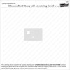 6 Pack - Lawn Clippings Coloring Stencils-Little Woodland Library Add-On - 5A002CKG-1GG1W