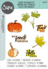 Sizxix A5 Clear Stamps With Framelits Die By 49 And Market-Pencil Line Harvest - 5A00240N-1G7BG - 630454290049