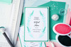 Sizzix A6 Layered Stencils 4/Pkg by Jen Long-Merry & Bright #3 5A00240V-1G79R