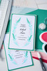 Sizzix A6 Layered Stencils 4/Pkg by Jen Long-Merry & Bright #3 5A00240V-1G79R