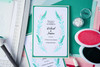 Sizzix A6 Layered Stencils 4/Pkg by Jen Long-Merry & Bright #3 5A00240V-1G79R