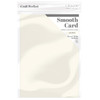 Craft Perfect Smooth Cardstock 8.5"X11"-Ivory White - CARDSM12-9913E - 818569029130