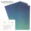 Craft Perfect Ombre Glitter Cardstock 8.5"X11"-Under The Sea - OMBREGLT-8921E