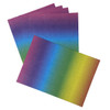 Craft Perfect Ombre Glitter Cardstock 8.5"X11"-Kaleidoscope Of Color - OMBREGLT-8923E