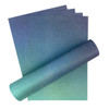 2 Pack - Craft Perfect Ombre Glitter Cardstock 8.5"X11"-Under The Sea - OMBREGLT-8921E