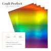 3 Pack - Craft Perfect Ombre Iridescent Mirror Cardstock 8.5"X11"-Rainbow Hue - 5A0023WV-8940E