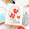 Pinkfresh Studio Press Plate-Playful Petals - 5A002CVP-1GGC9