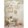 Stamperia Assorted Rice Paper A4 6/Sheets-Golden Harmony - 5A002CGW-1GFZK - 5993110037477