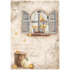 Stamperia Assorted Rice Paper A4 6/Sheets-Golden Harmony - 5A002CGW-1GFZK