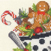Dimensions Counted Cross Stitch Kit 8"X10"-Christmas Tea (14 Count) - 5A002G8X-1GHQF