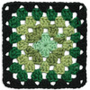 3 Pack - Red Heart All in One Granny Square-Verdant Vine - E310GS-1GGMV