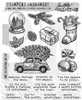 Tim Holtz Cling Stamps 7"X8.5"-Home For Christmas CMS-LG-1GHV1
