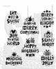 Tim Holtz Cling Stamps 7"X8.5"-Holiday Whatnots - CMS-1GHV4 - 732388248735