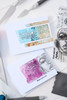 Sizzix Clear Stamp Set 5/Pkg W/Stencils 3/Pkg By Cat Kerr-Ikigai 5A002BLH-1GF32